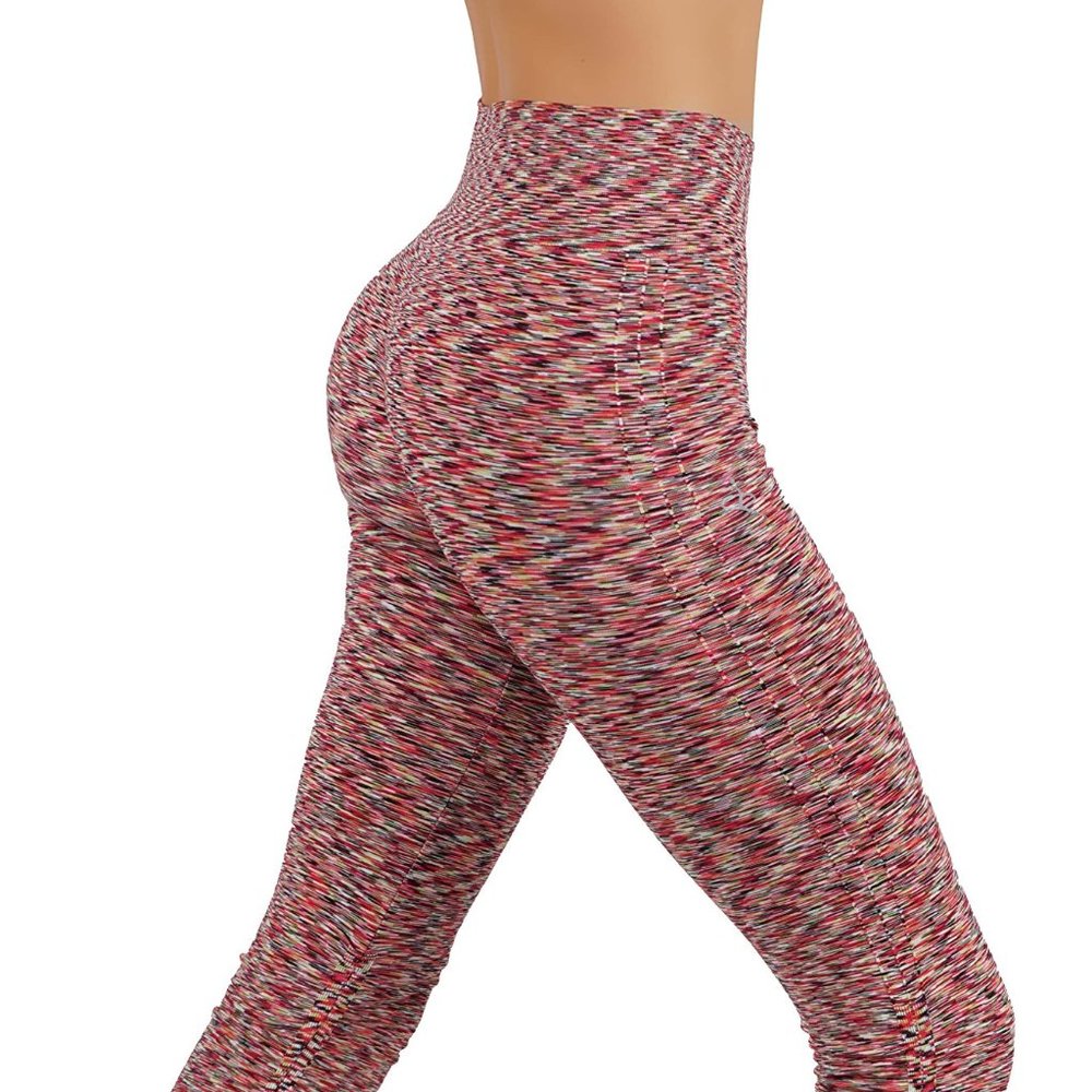 Power Flex Dry-Fit Pants Workout Two Tone Color Le